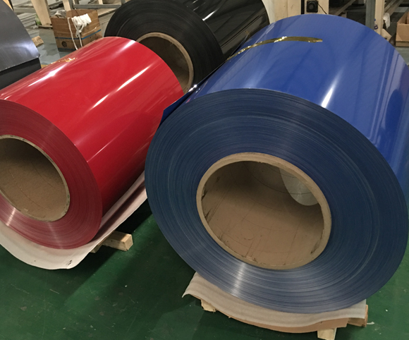 RAL 5007 RAL3001 RAL3002 high-quality color coated rolls in various PPGI PPGL 
