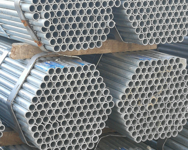 Galvanized round pipe