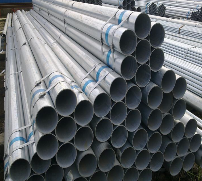 Galvanized round pipe