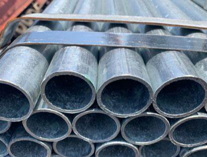 Hot Dip Galvanized Round Steel Pipe / GI Pipe Pre Galvanized Steel Pipe Galvanized Tube 
