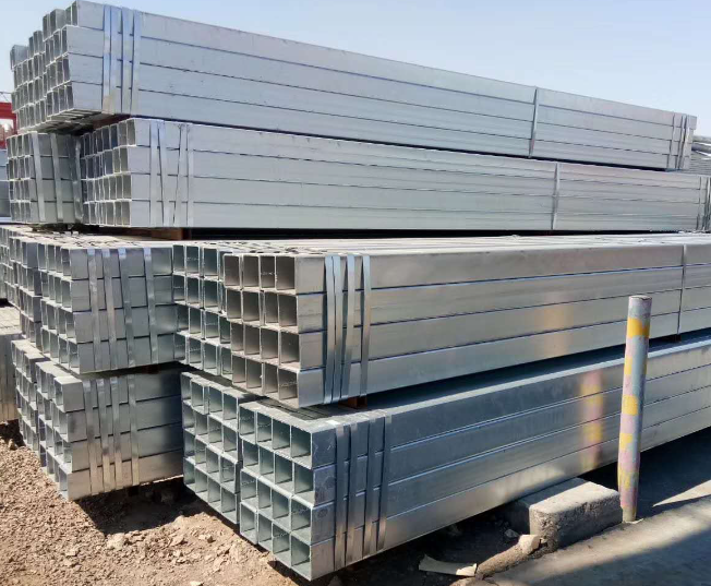 Galvanized square pipe