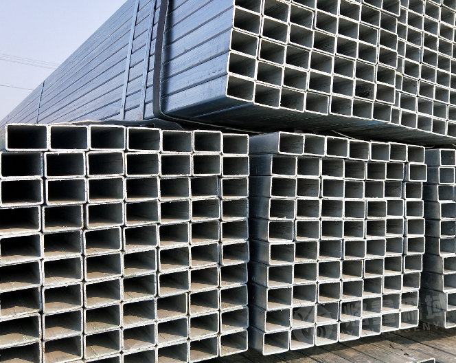 Galvanized square pipe