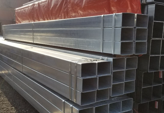 Zinc Coated GI Tube square galvanized welded steel pipe Metal rectangular tube price galvanized square pipe