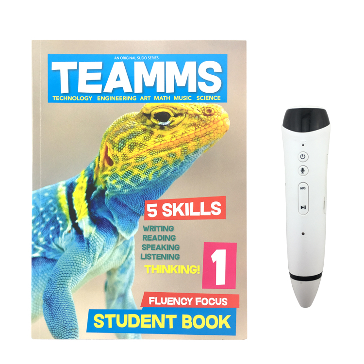 Talking pen book TEAMMS