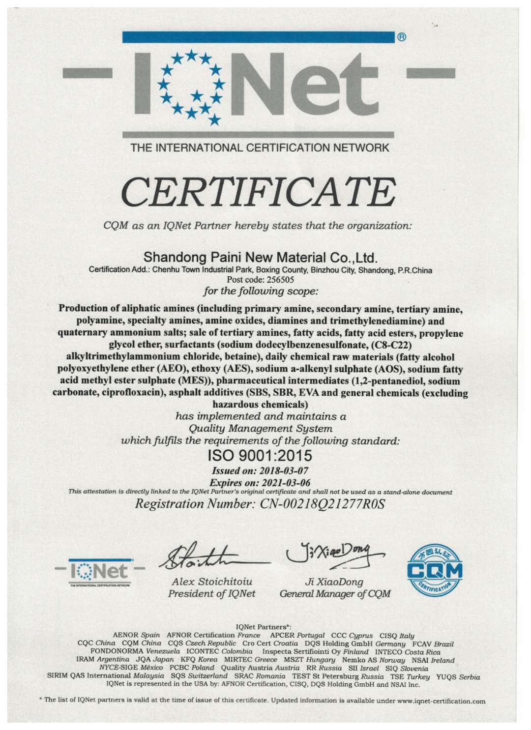 ISO 9001:2015