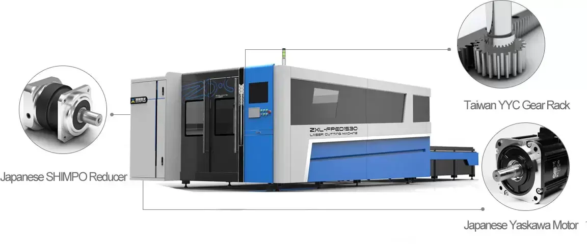 ZXL-FC Fiber Laser Cutting Machine - Wuxi Zhouxiang Laser