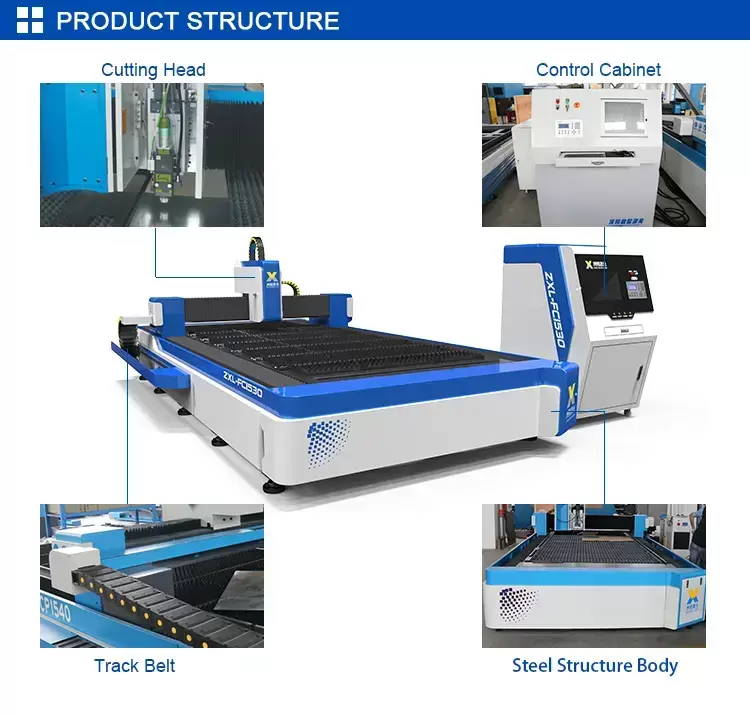 ZXL-FPED Shuttle Table Fiber Laser Cutting Machine - Wuxi