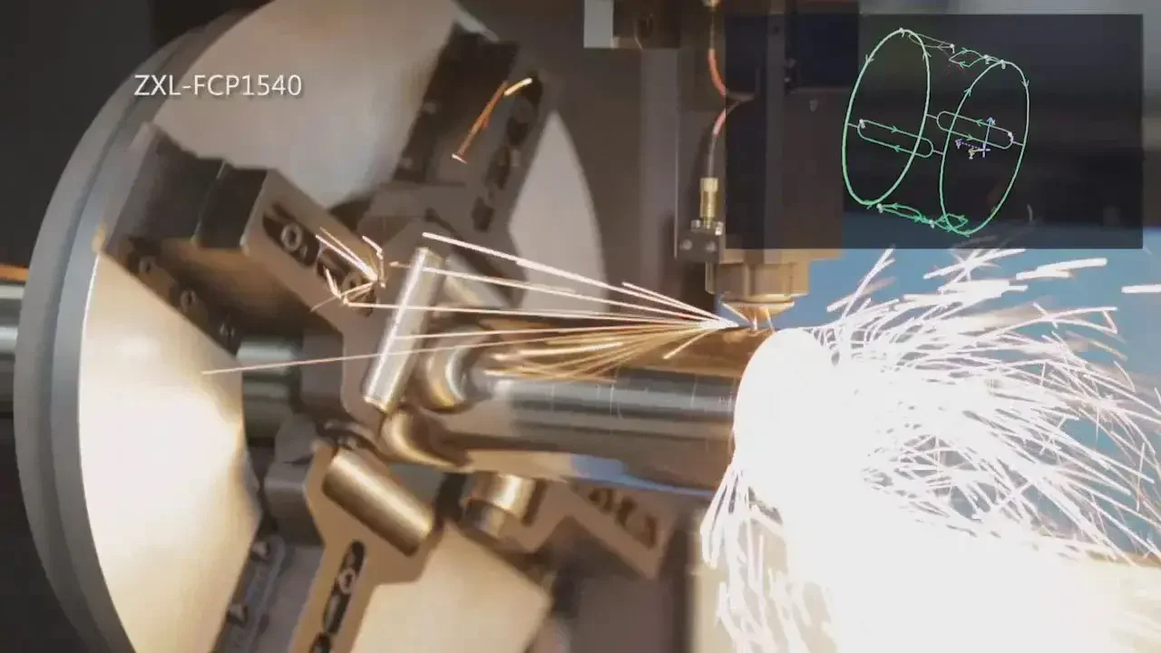 FCP Plate and Pipe Fiber Laser Cutting Machine