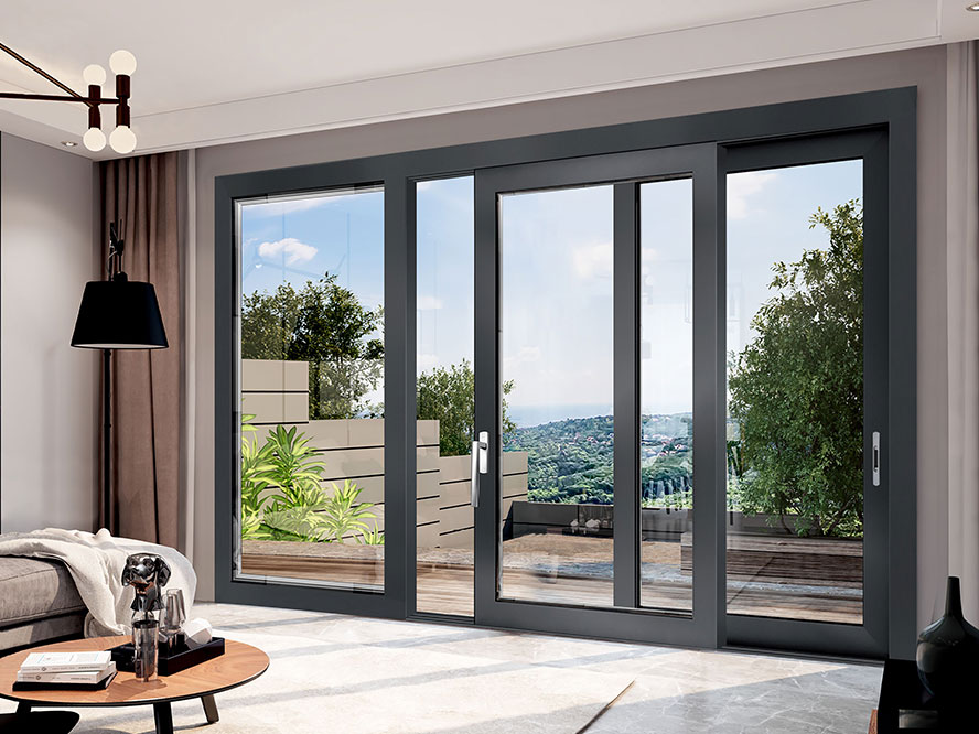 What are the advantages of window screen integrated broken bridge aluminum doors and windows?