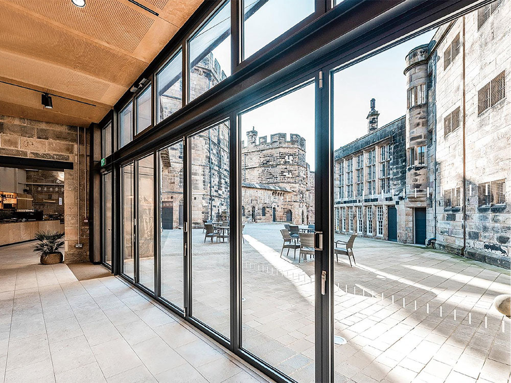 40/60/80 Series All Aluminum and Fully Open Folding Doors