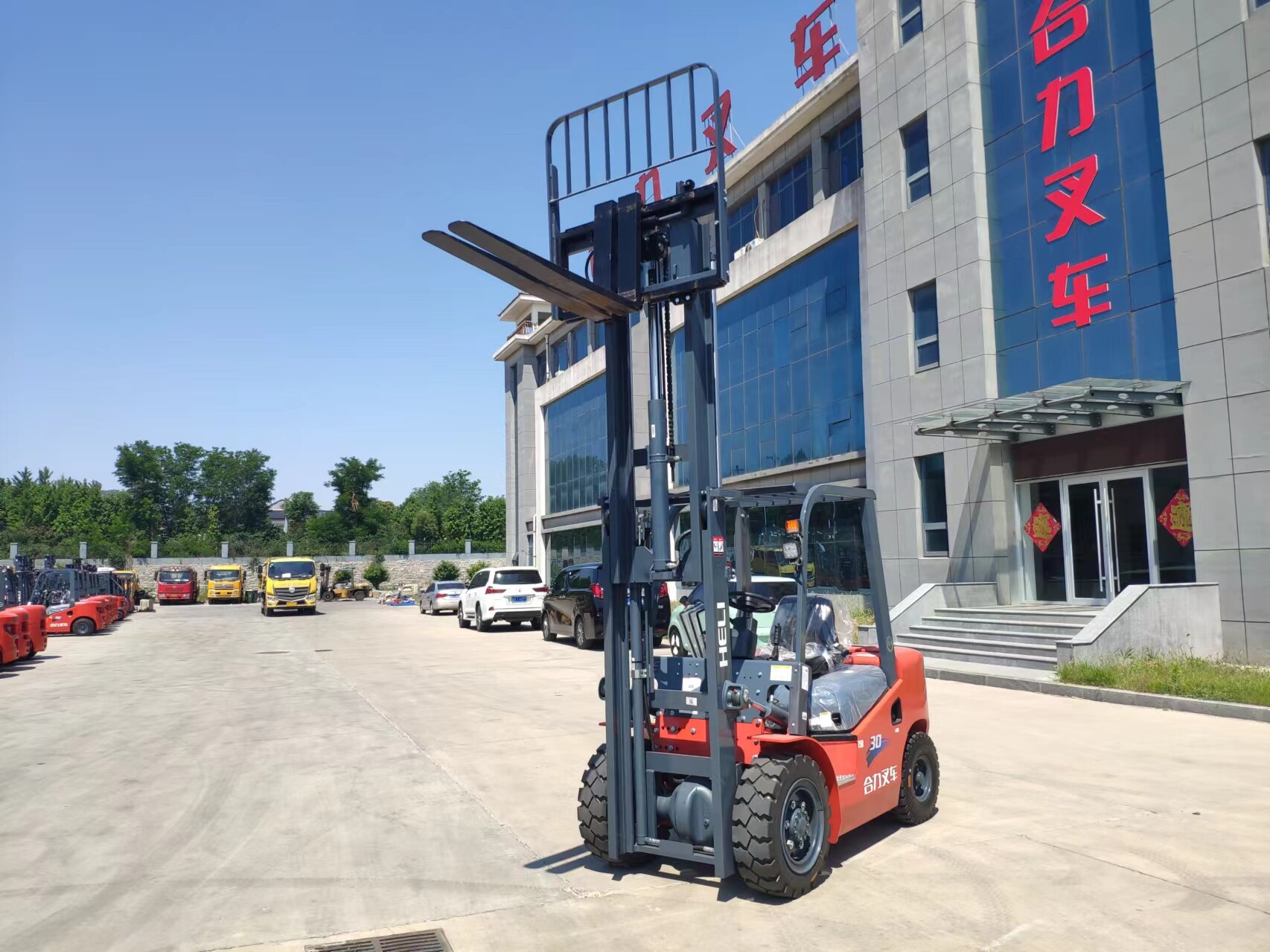 Heli 3 ton Diesel Forklift Truck
