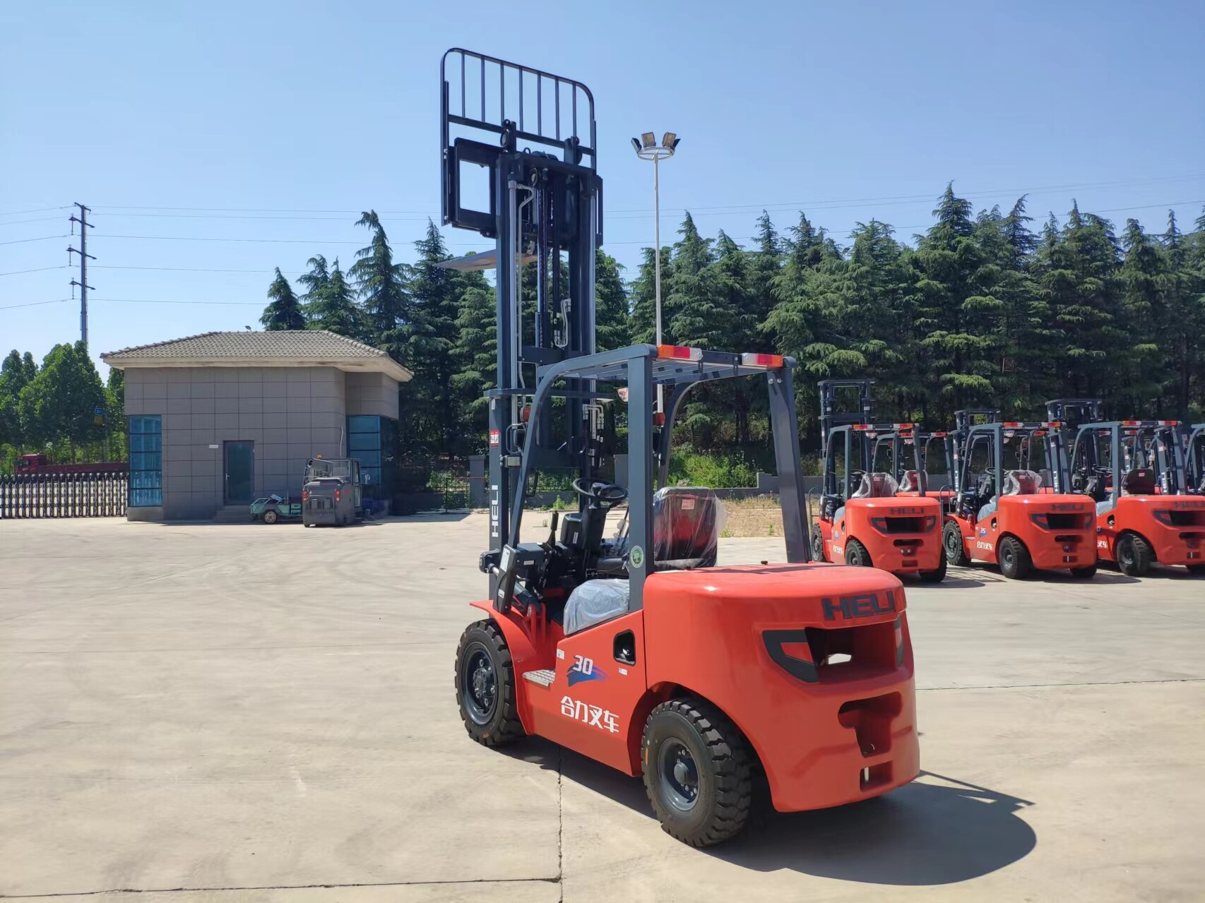 Heli 3 ton Diesel Forklift Truck
