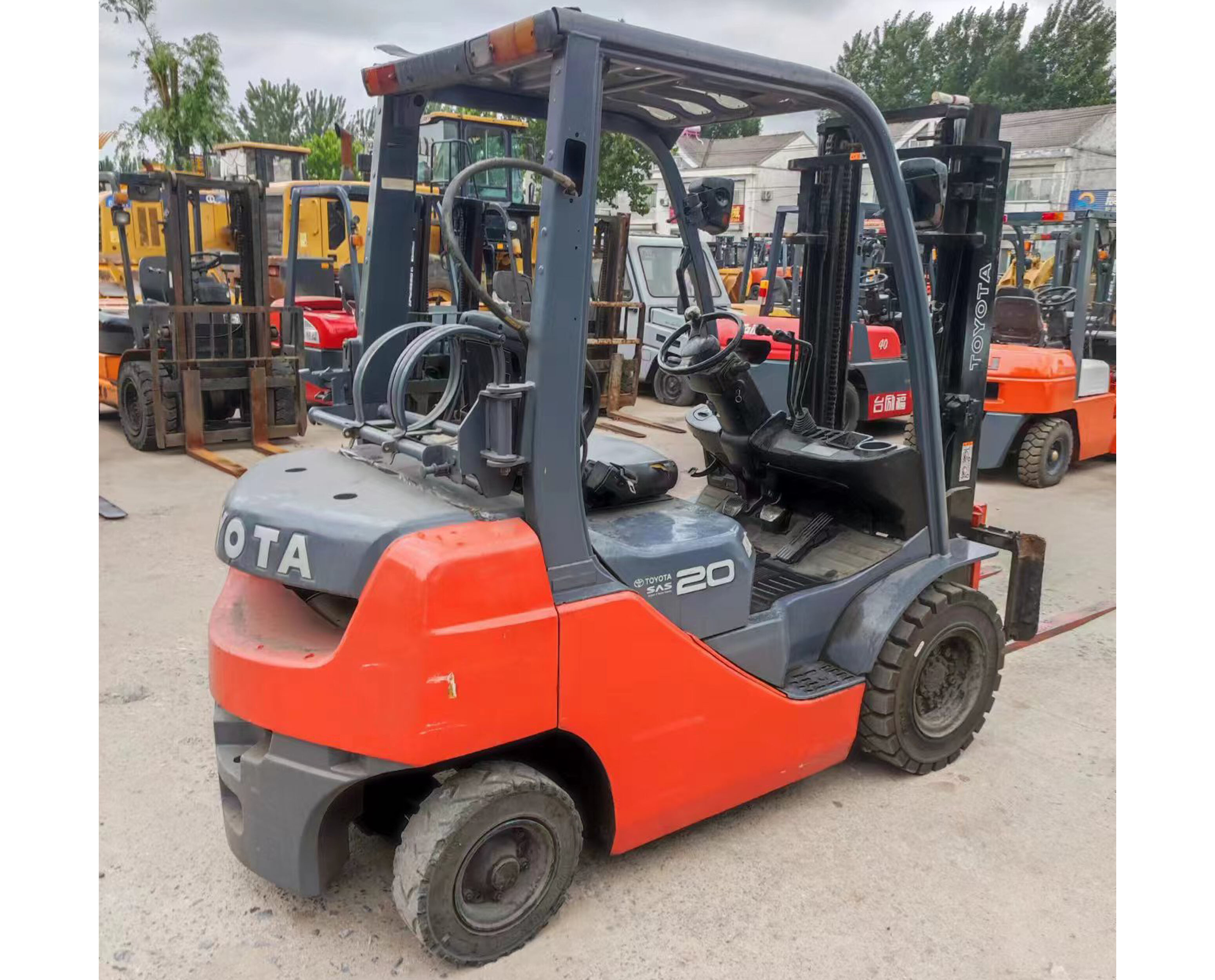 Used 20 2T Toyota Forklift Truck