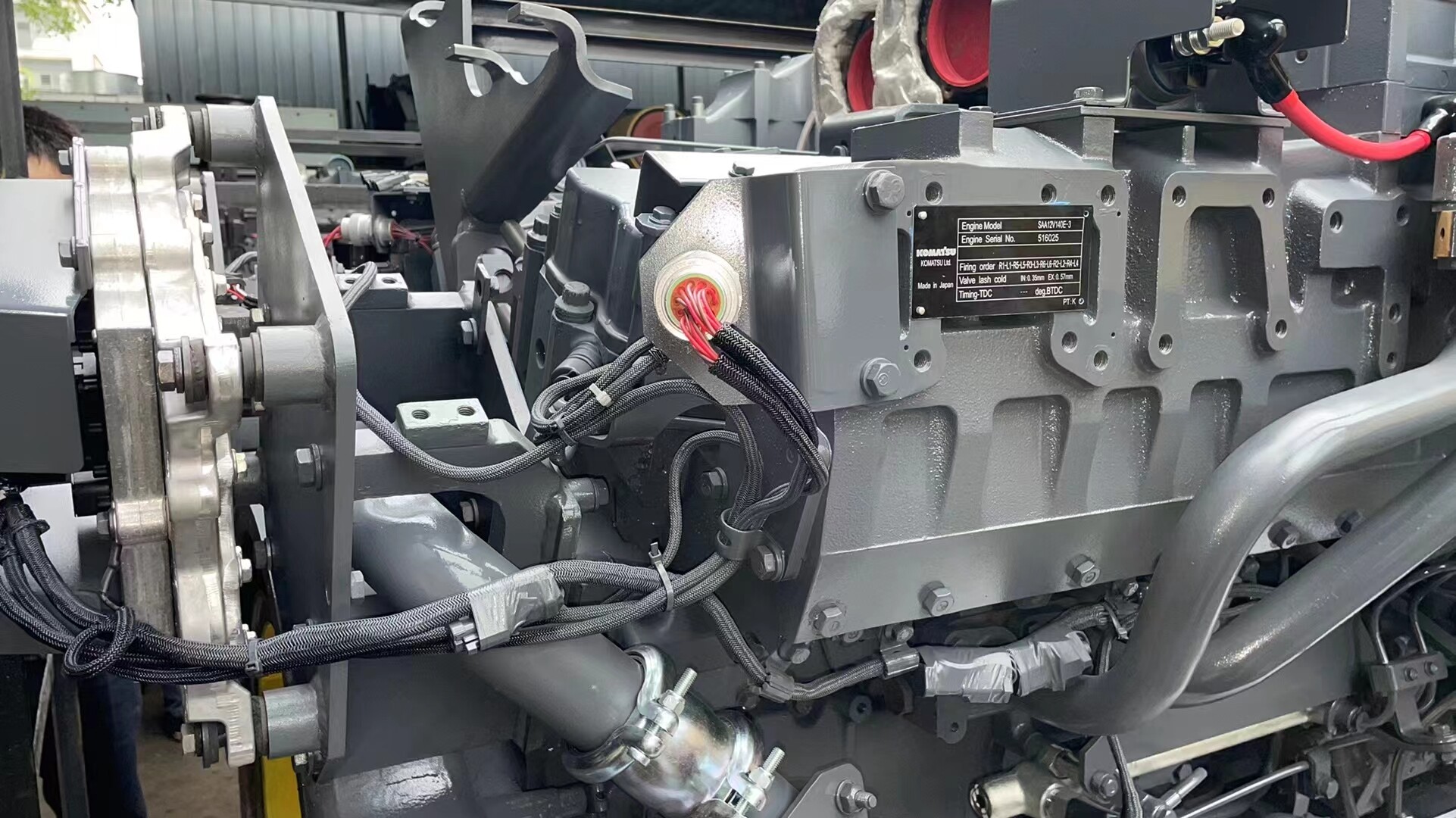 Used Komat'su Diesel Engine