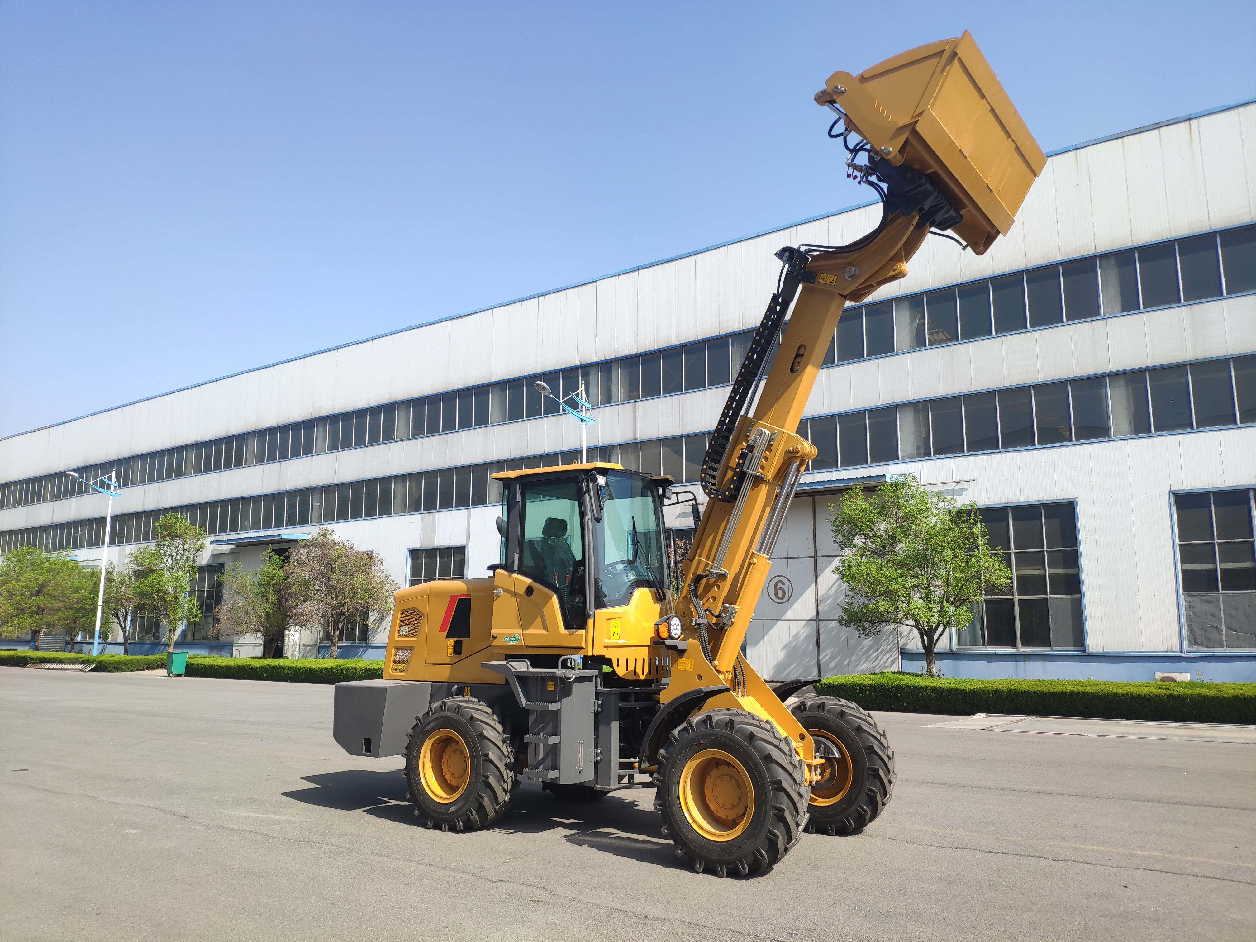 QTM3500 Telescopic Boom Wheel Loader