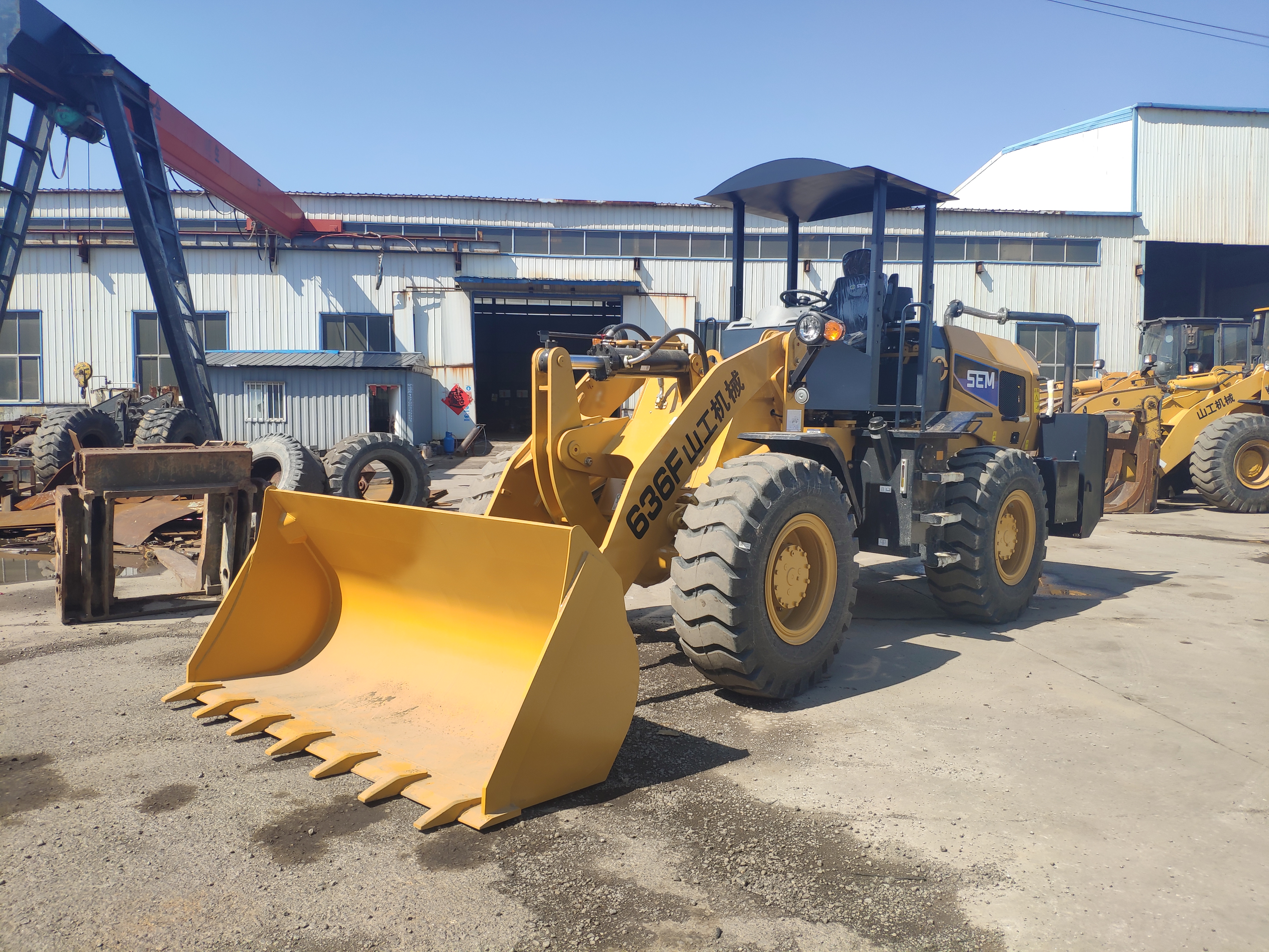 SEM636F Underground Wheel Loader