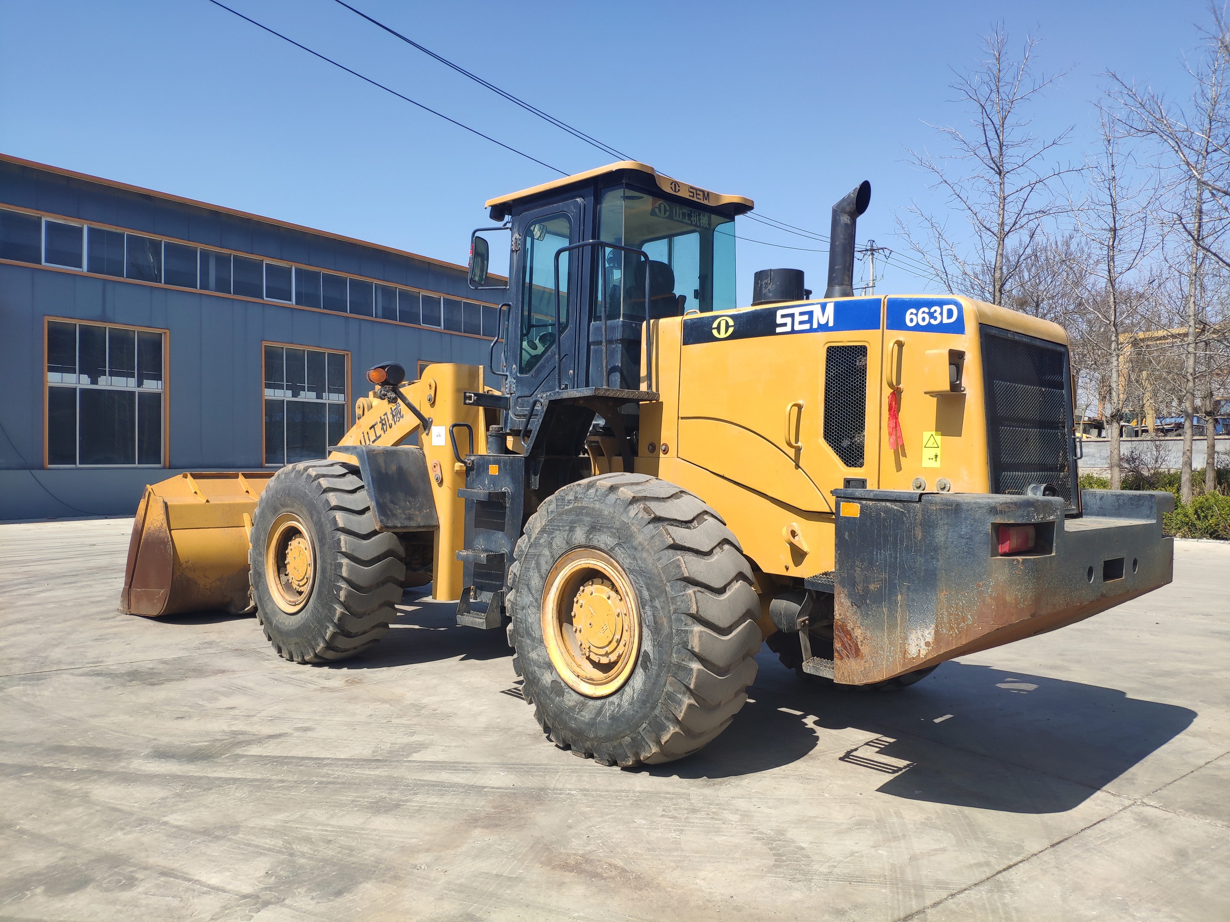 SEM663D Used Wheel Loader