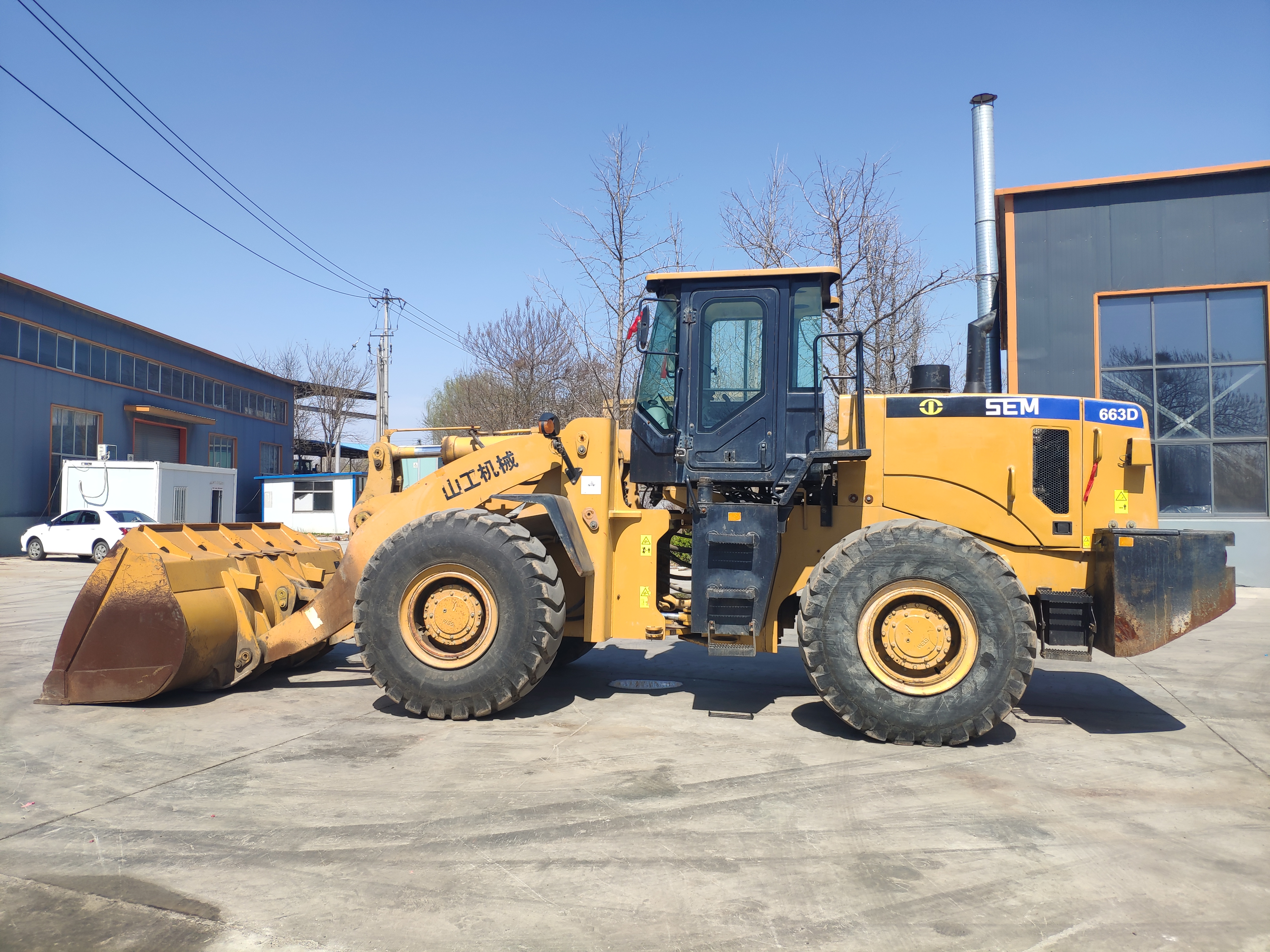 SEM663D Used Wheel Loader