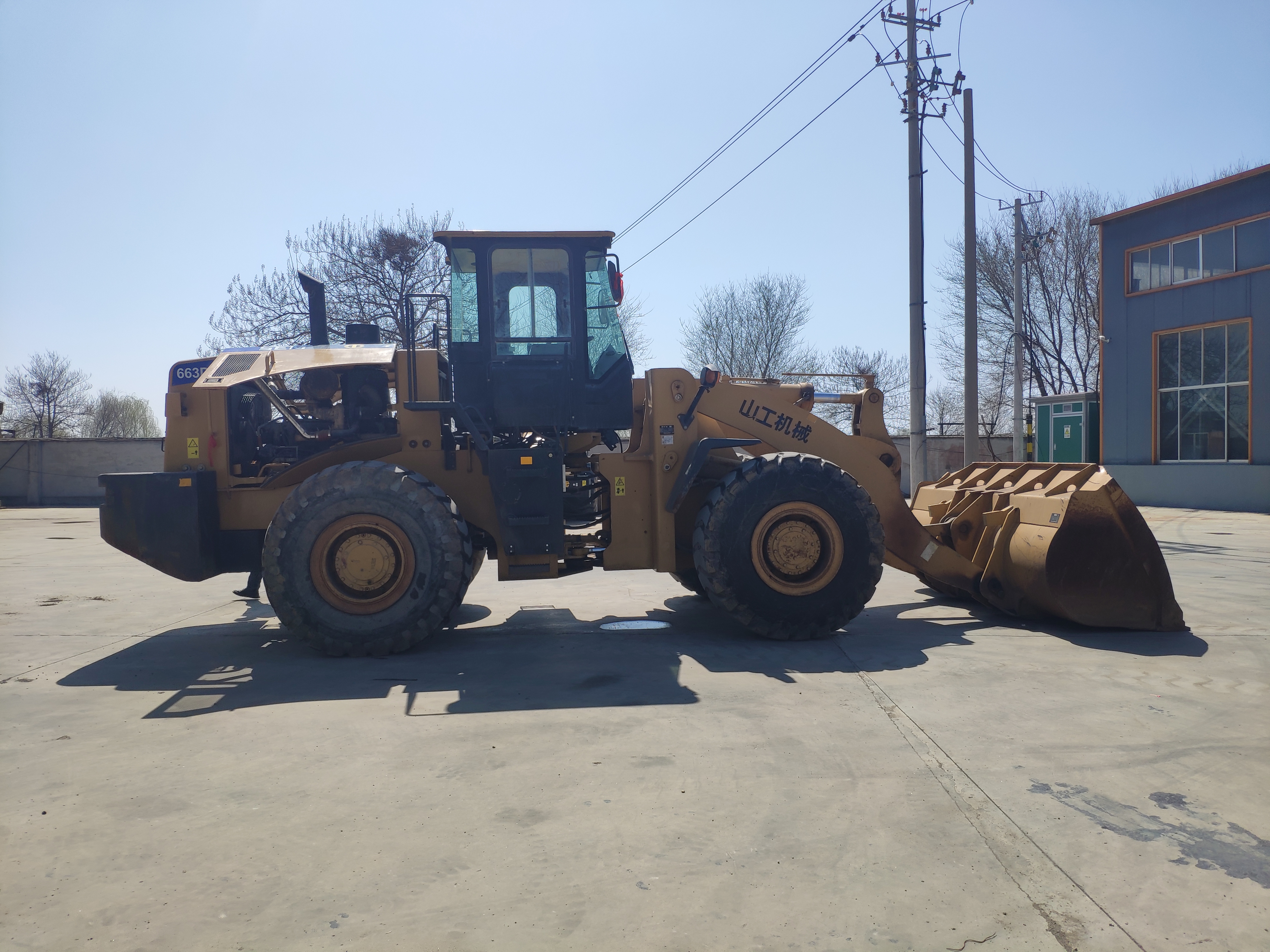SEM663D Used Wheel Loader