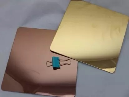 SUS304/S30400,304/1.4301 Stainless steel decorative plate (Color plate/Brushed/Mirror)