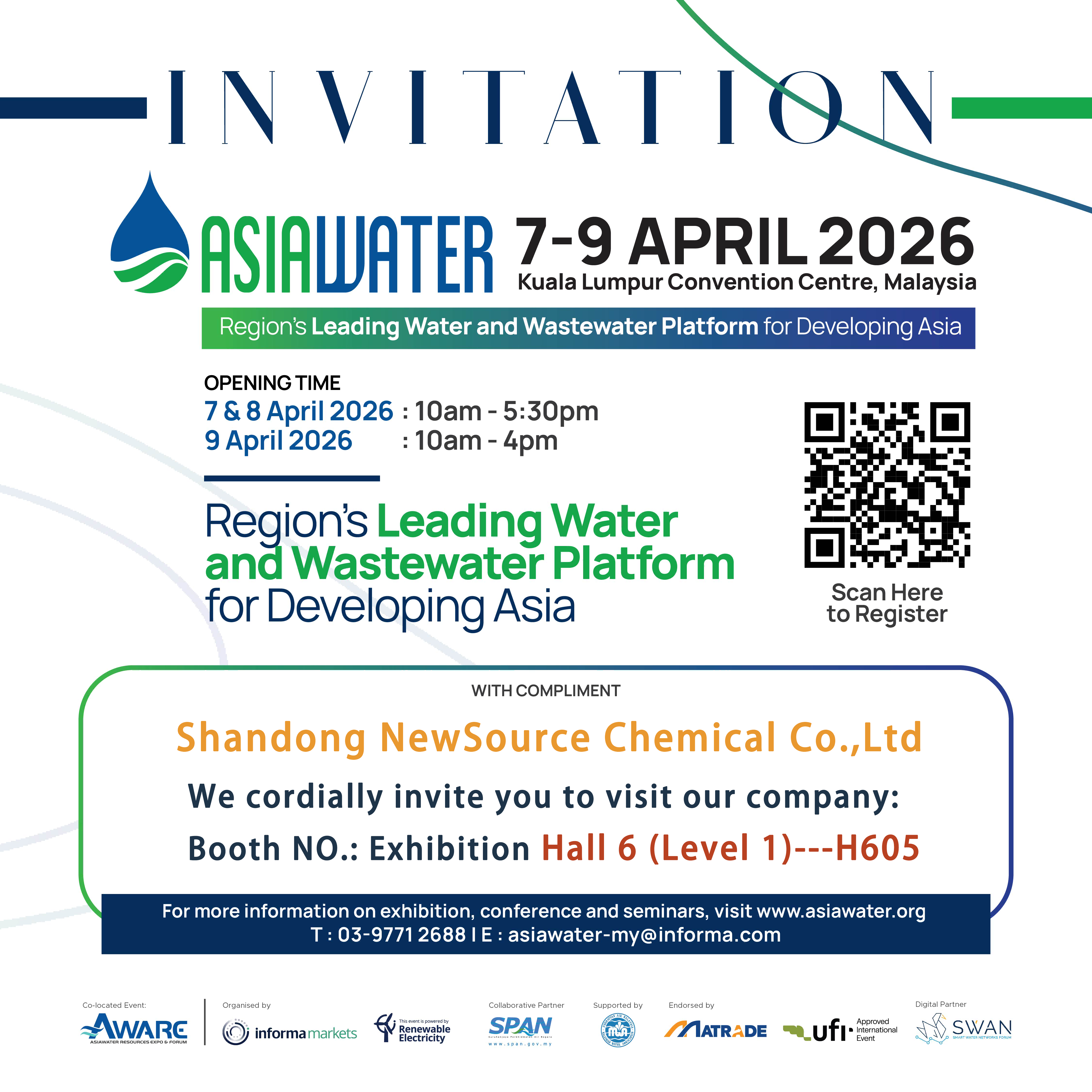2026 MALAYSIA ASIAWATER EXHIBITION