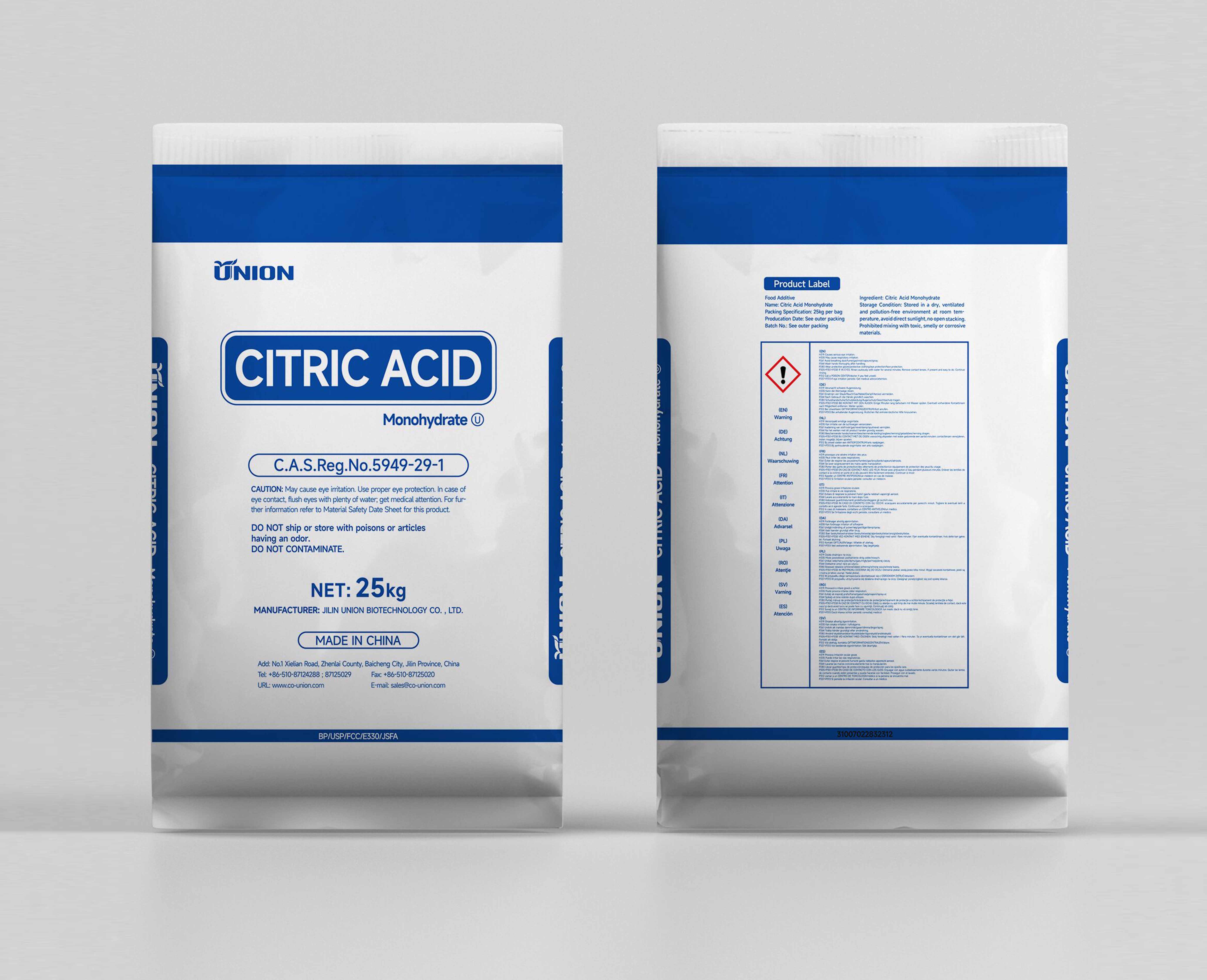 Citric Acid Monohydrate