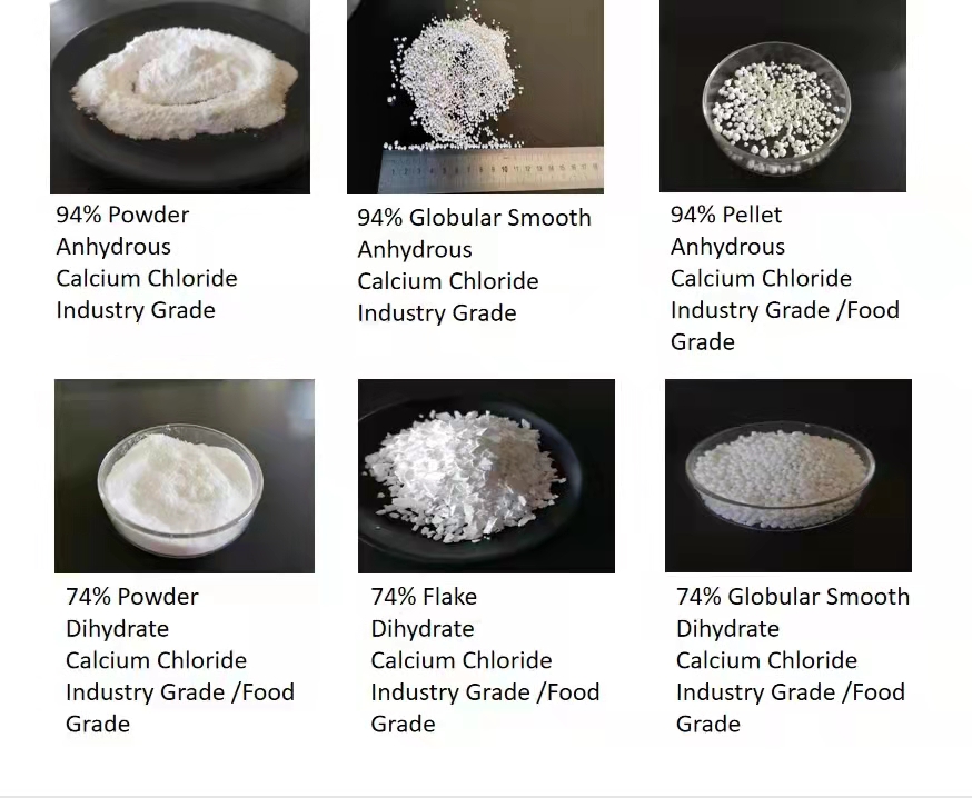 COA of 94% cacl2 granular