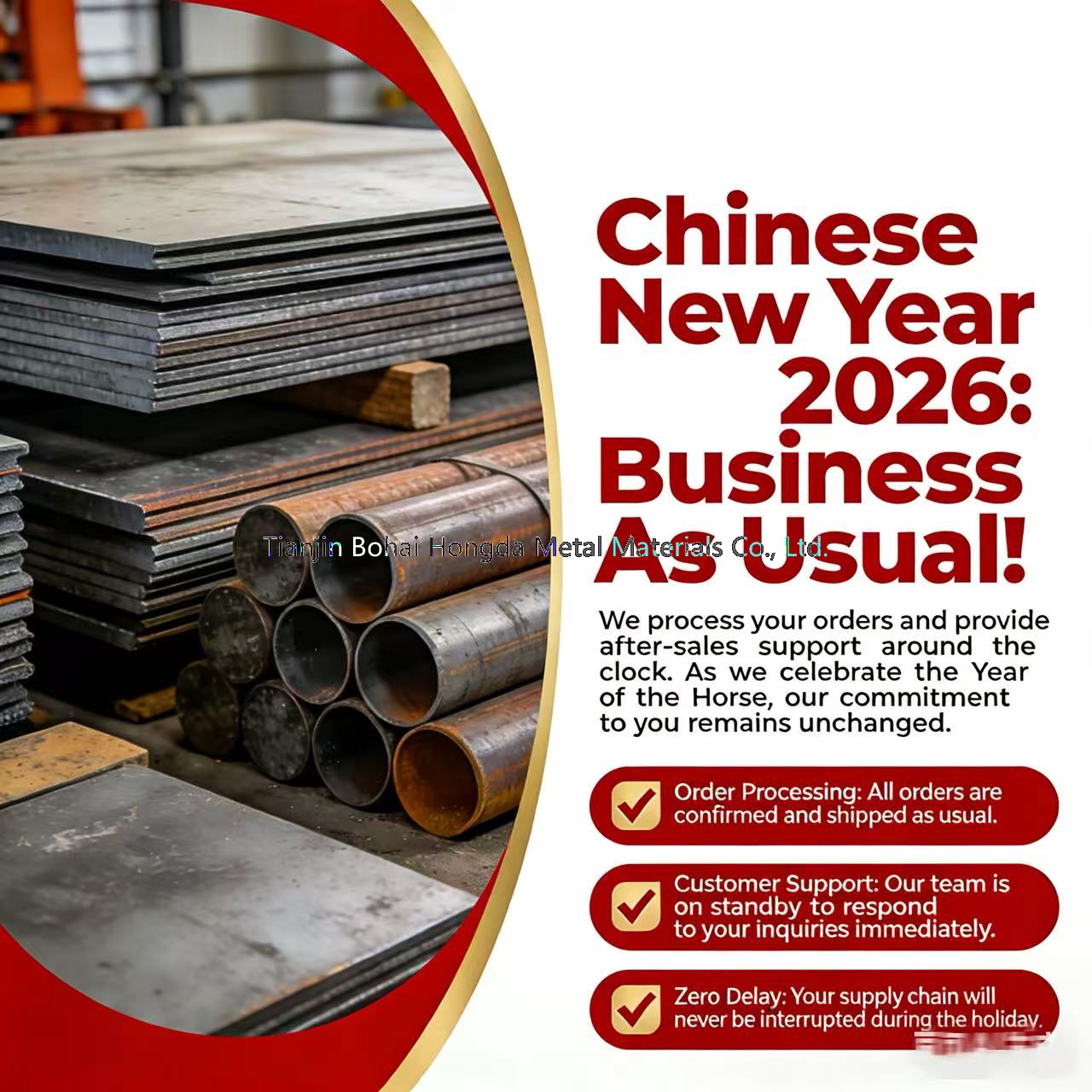 Important Notice: Full Business Operations During Chinese Spring Festival