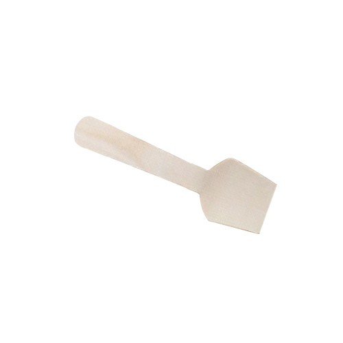 95mm birch wood square spoon