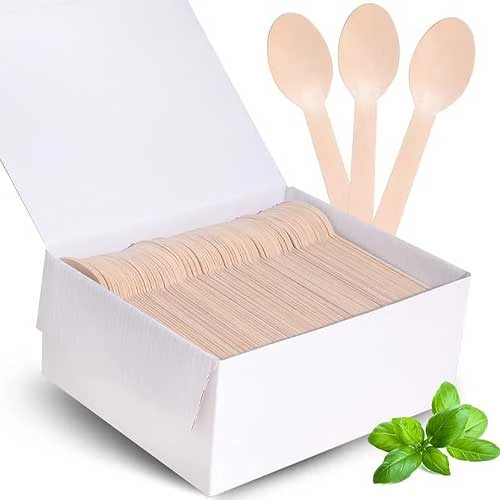 110mm birch wood spoon