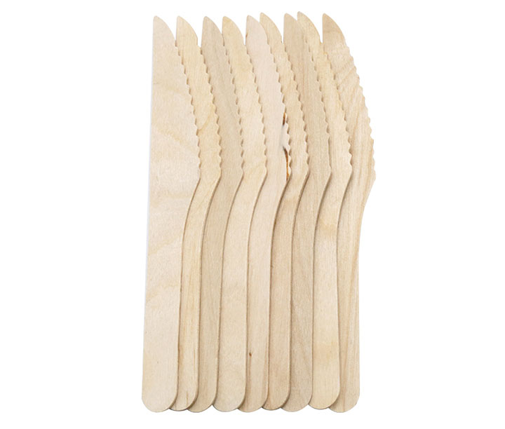 160mm birch wood knife