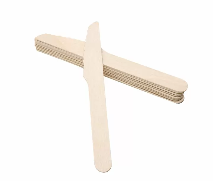 160mm birch wood knife