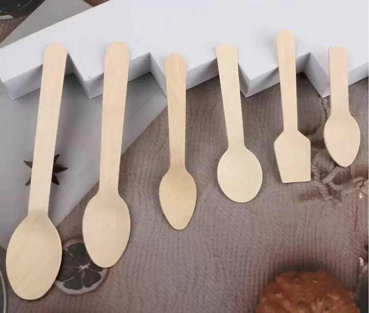140mm birch wood spoon