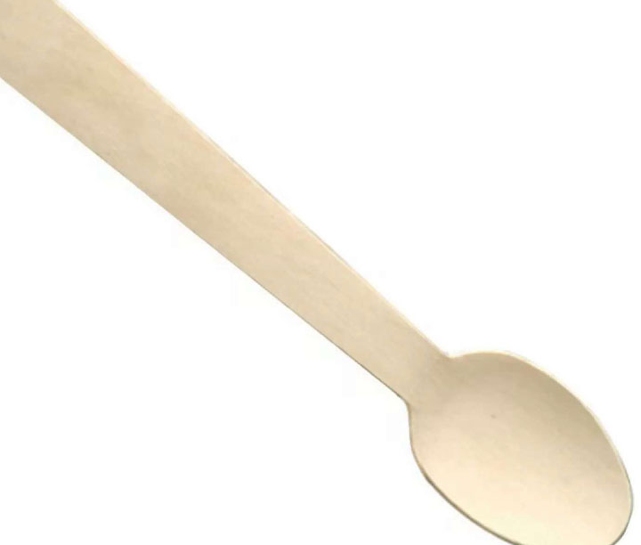 160mm birch wood spoon