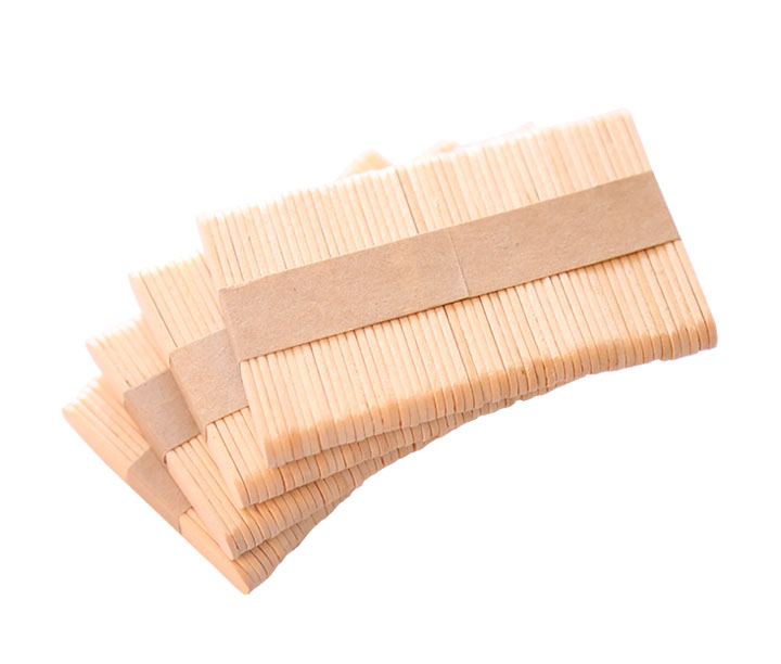 114mm/93mm birch wood ice cream sticks  round edge