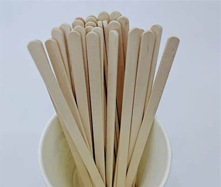 190mm/178mm/140mm/110mm/90mm  birch wood coffee stirrer