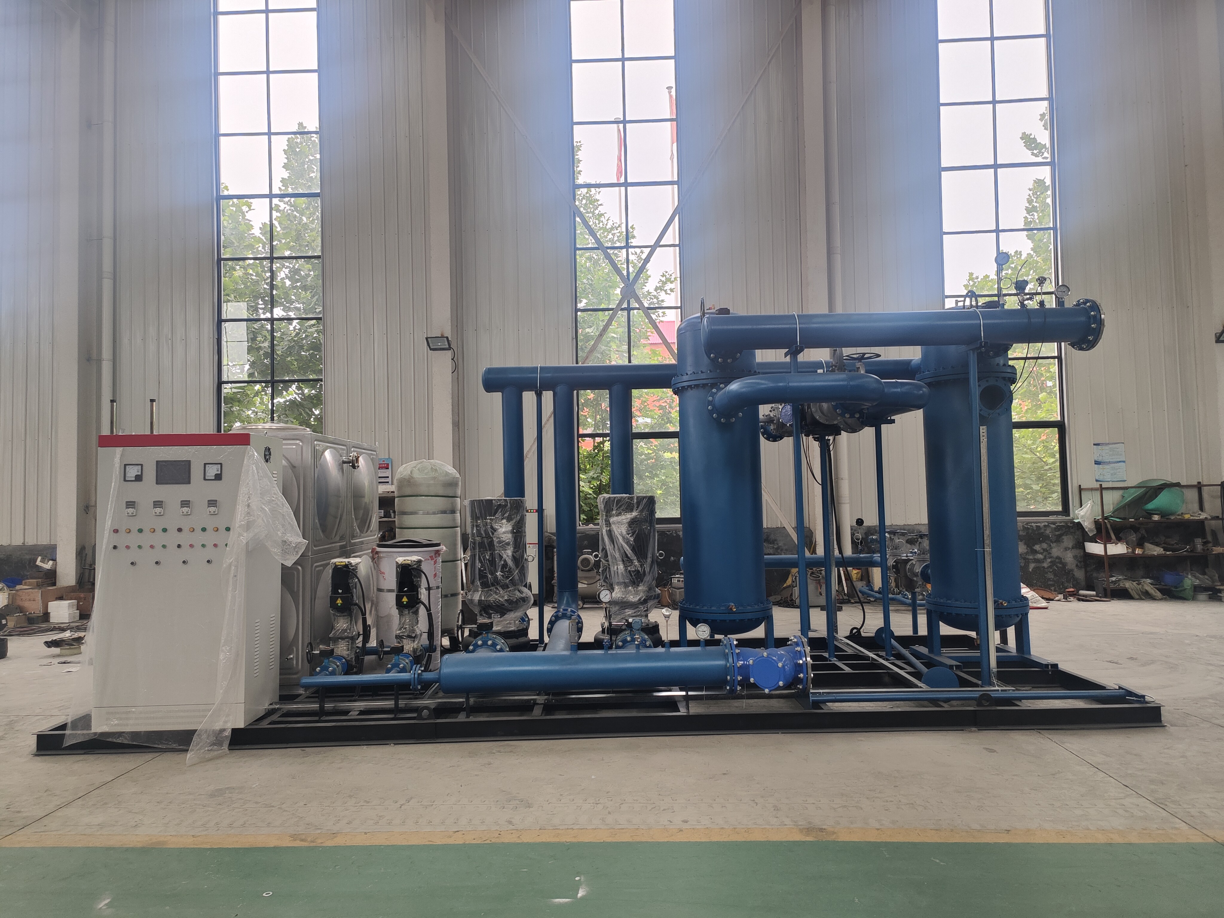 Industrial Heat Exchange Skid Units