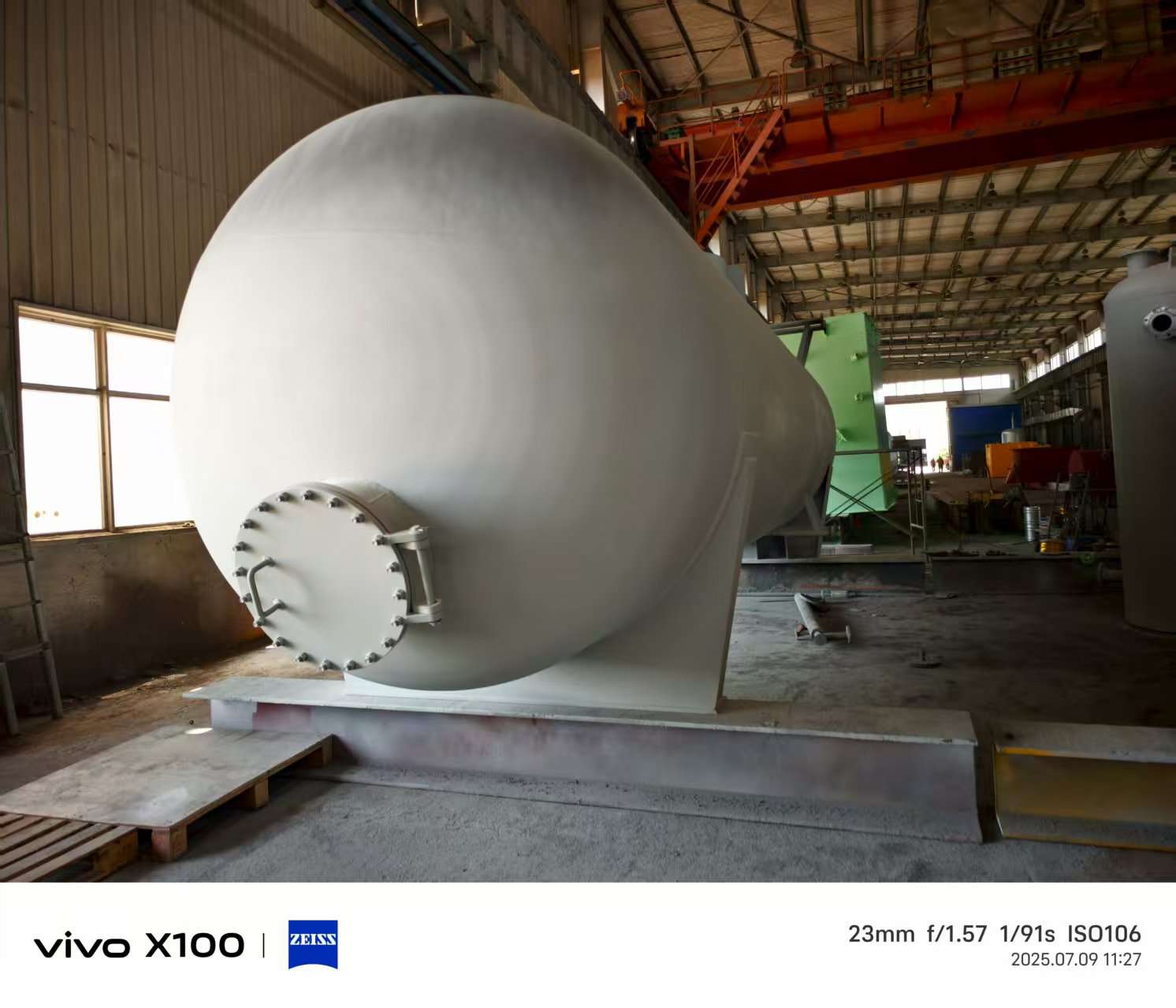 Horizontal Deaerator for Boiler Feed Water Treatment