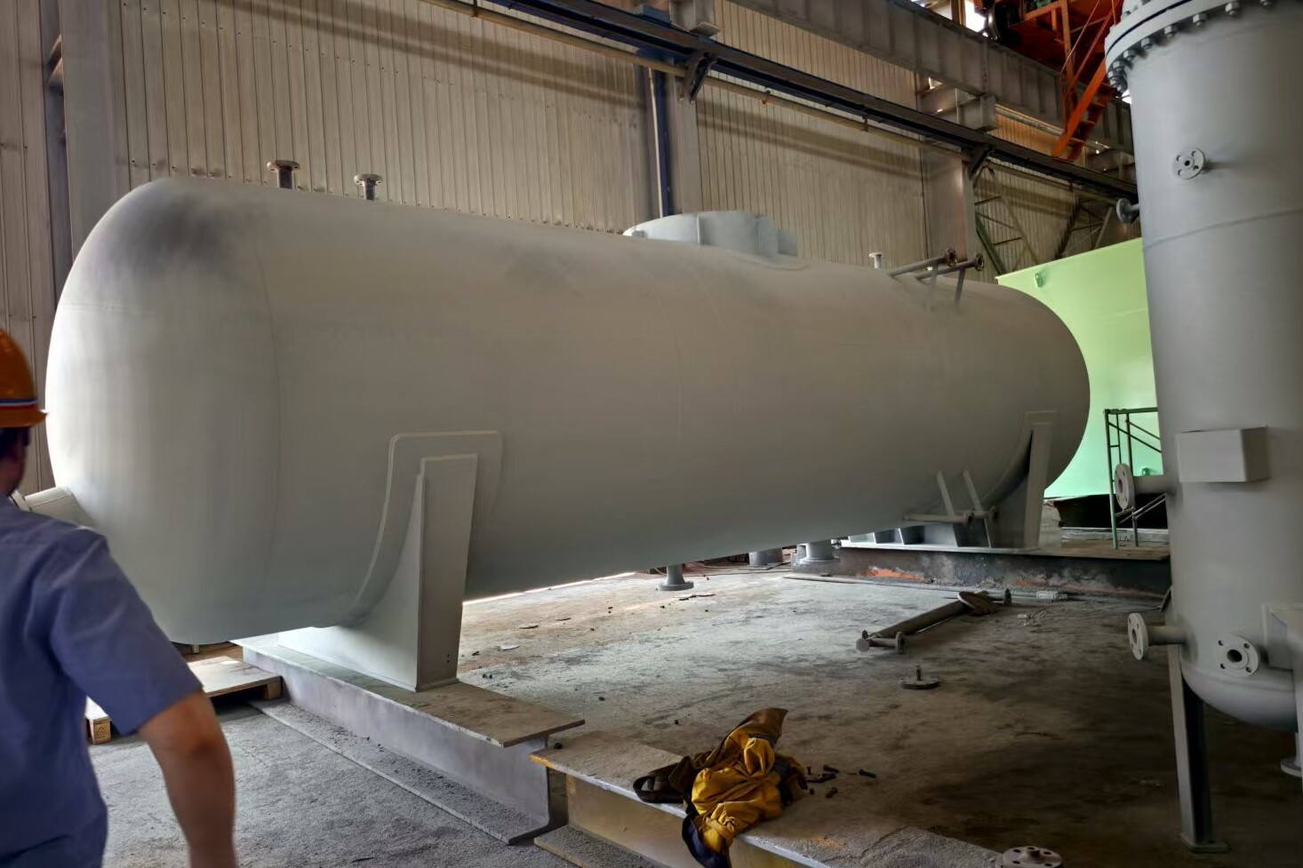 Horizontal Deaerator for Boiler Feed Water Treatment