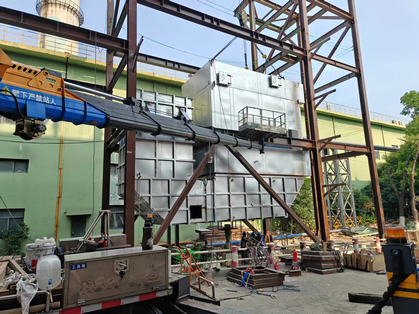 Waste Heat Boiler Delivered for a 2250 Hot Rolling Furnace Flue Gas Treatment Upgrade Project