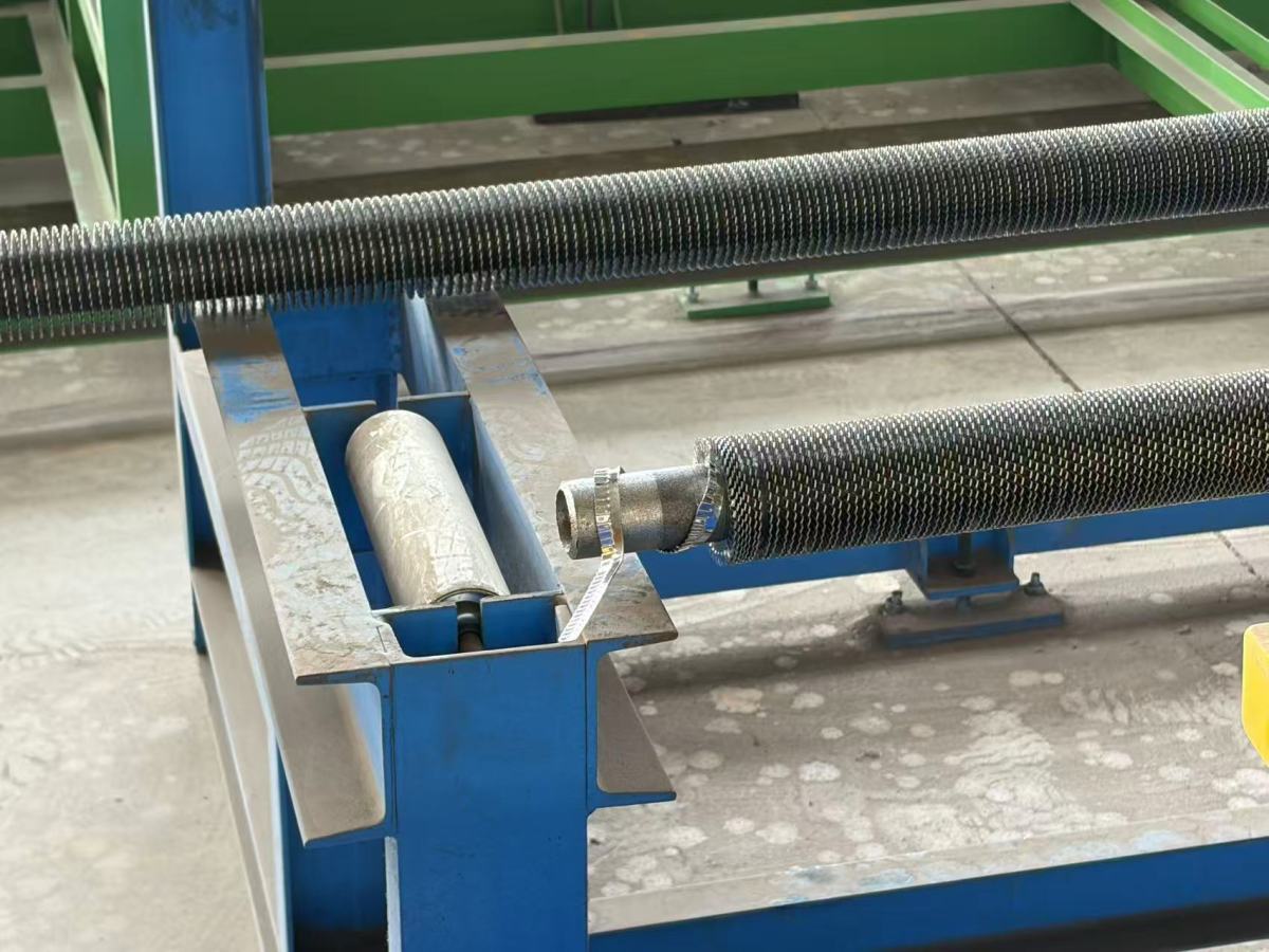 serrated-fin-tube BOYU Adds a New High Frequency Welded Serrated Fin Tube Production Line
