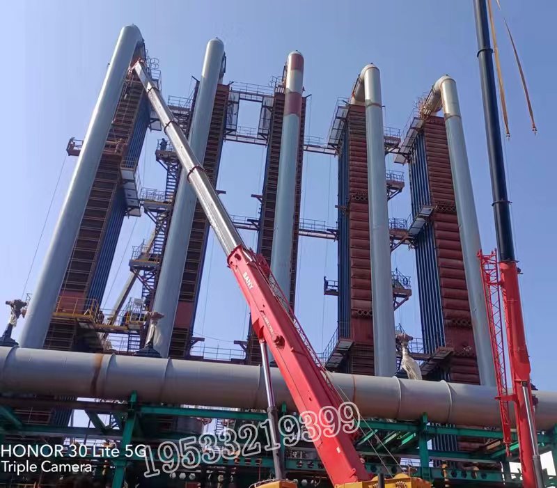 Primary gas cooler and final cooler