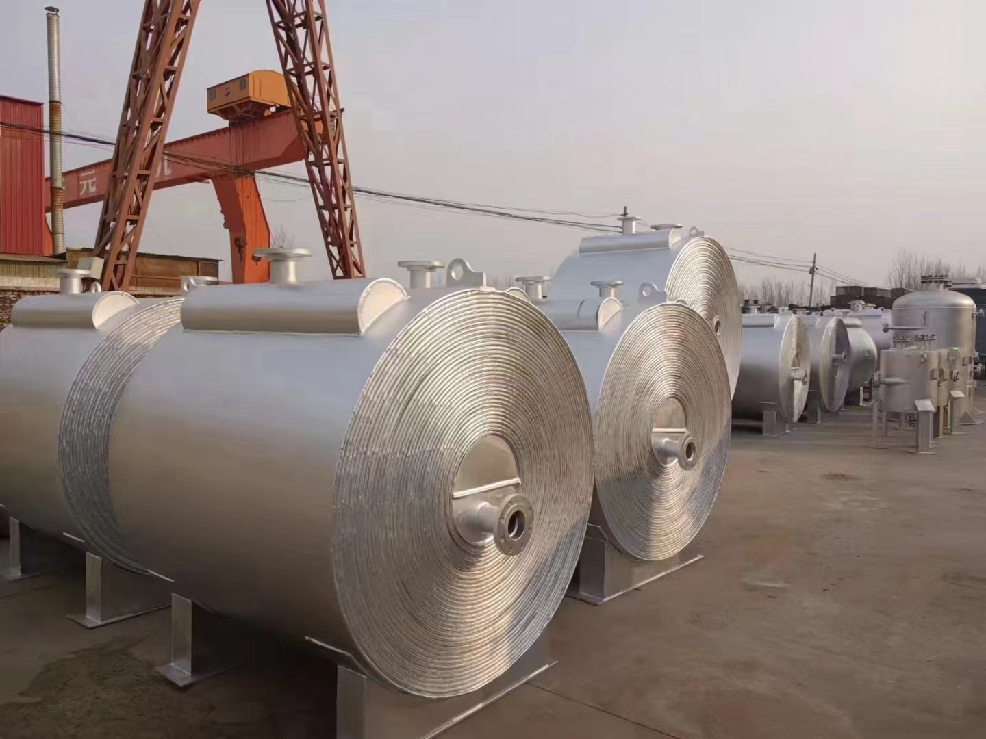 Spiral plate heat exchanger