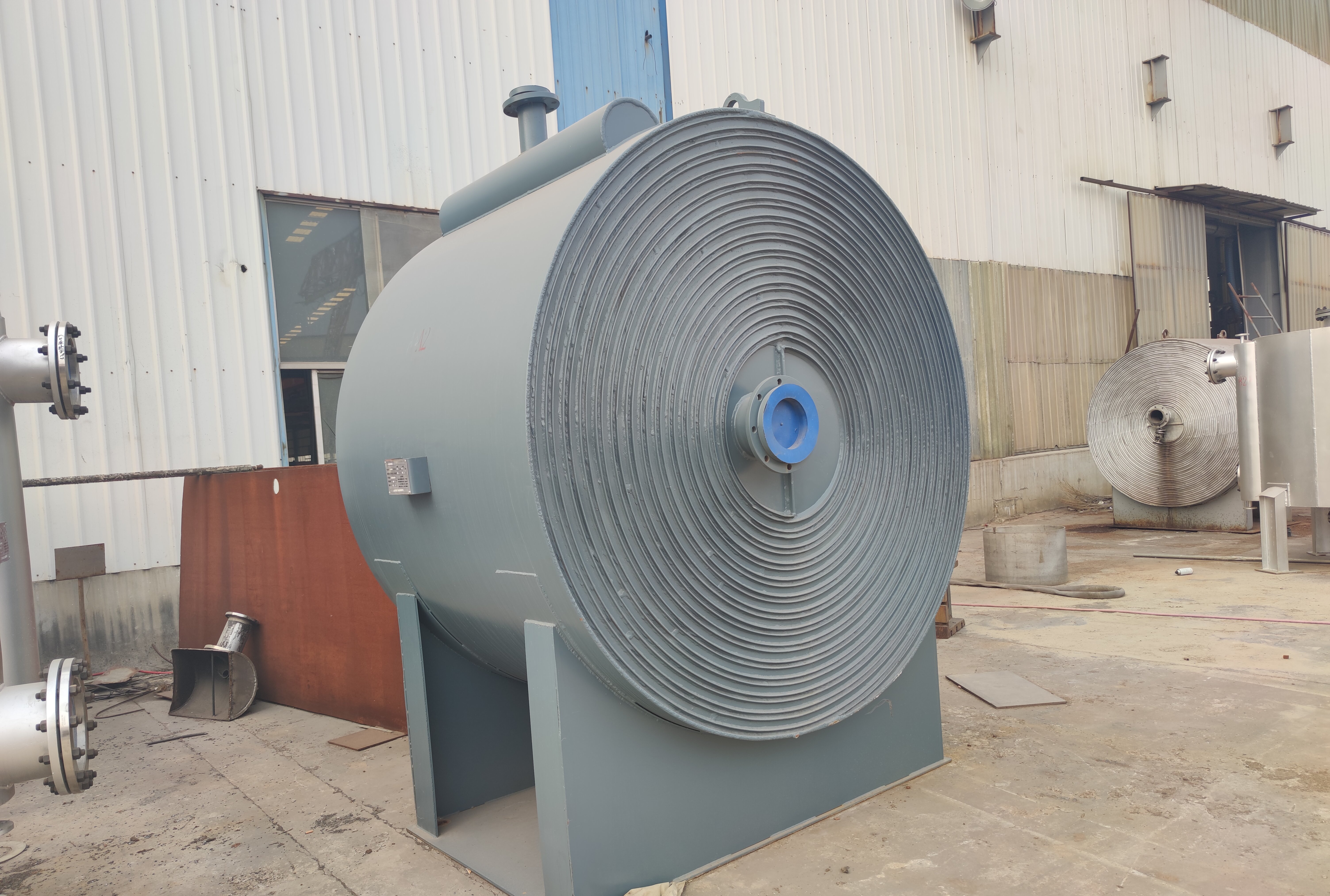 Spiral plate heat exchanger