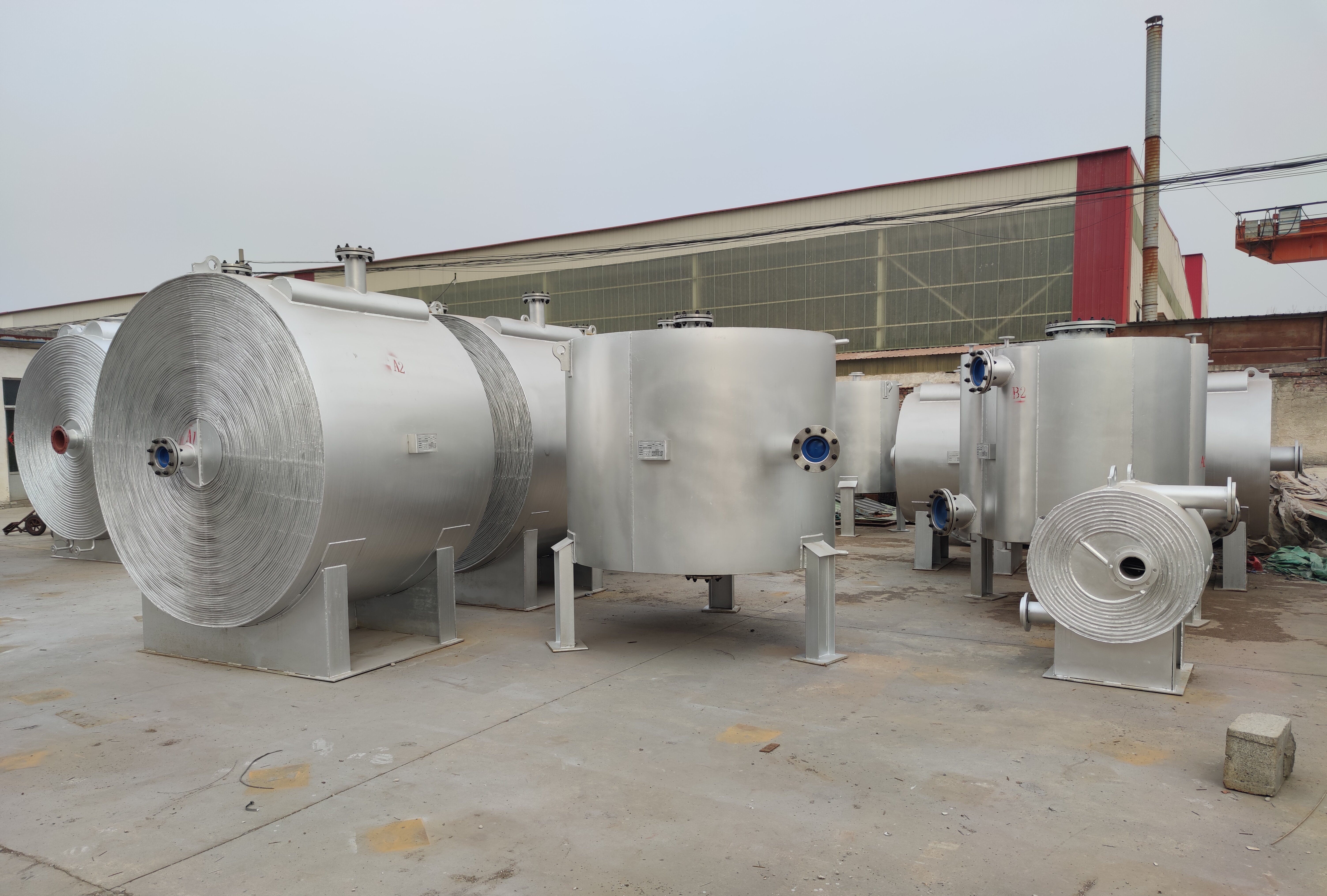 Spiral plate heat exchanger