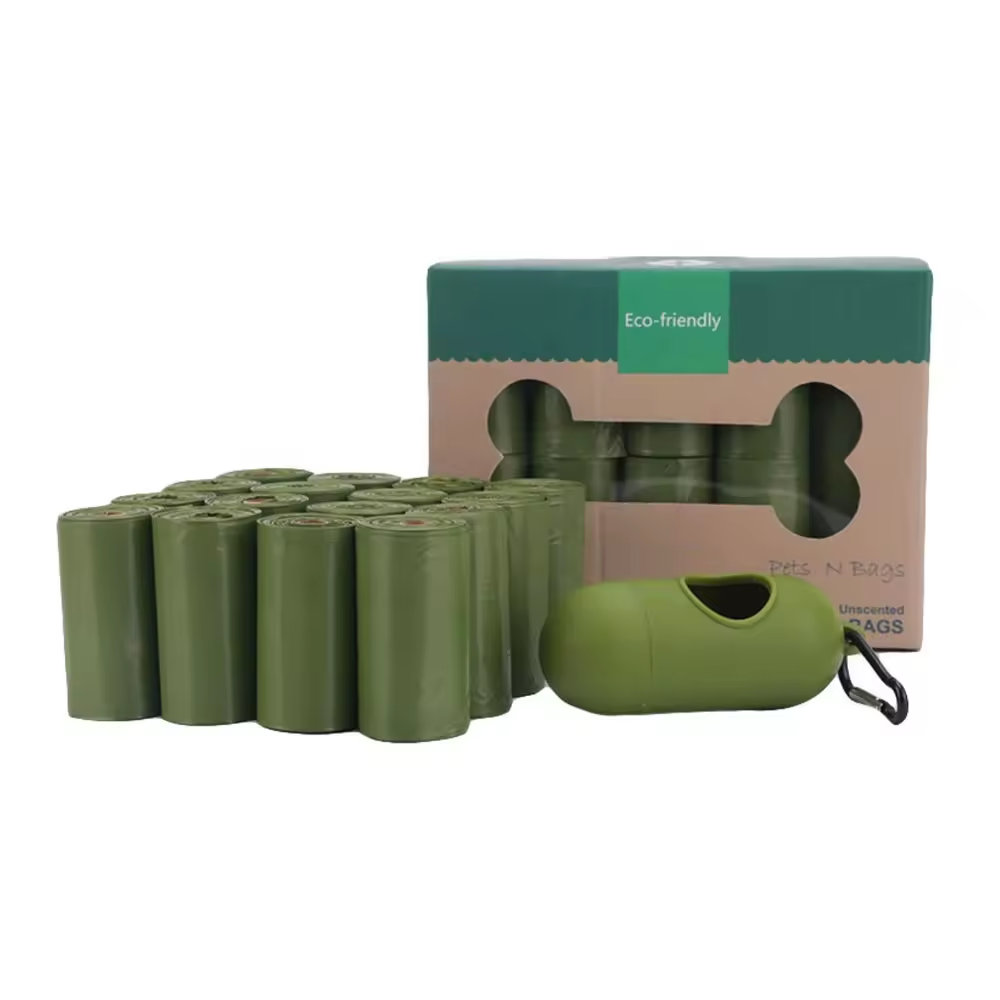 Hot Disposable Biodegradable Custom Printed Waste Bag Dog Poop Bag For Pet