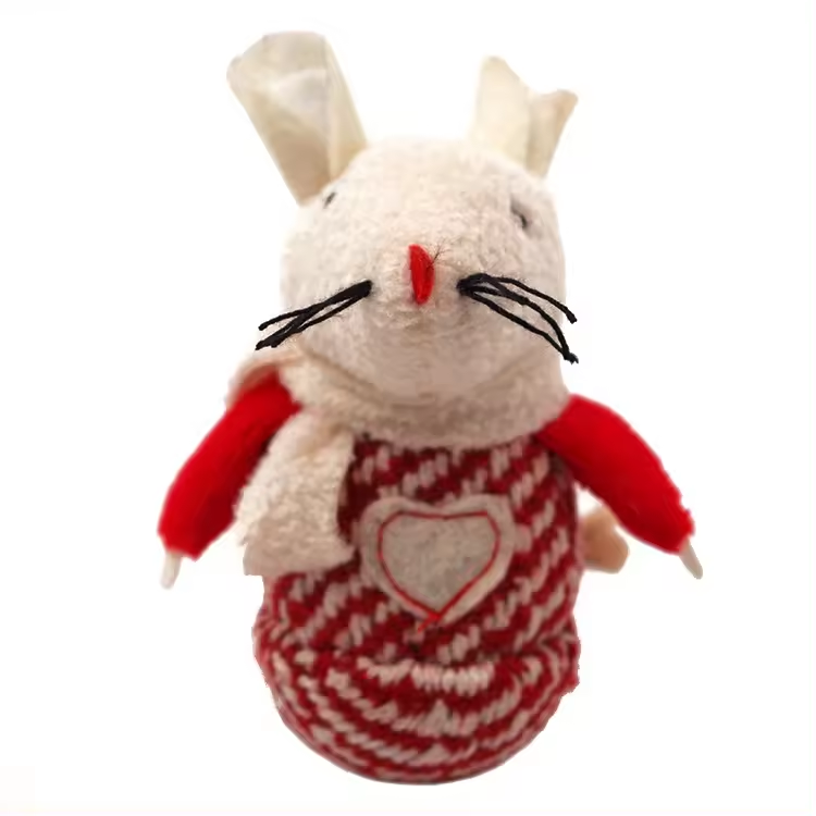 Supplied New Popular Fluffy Plush Stuffed Teaser Cute Mouse Hunt Cat Toys