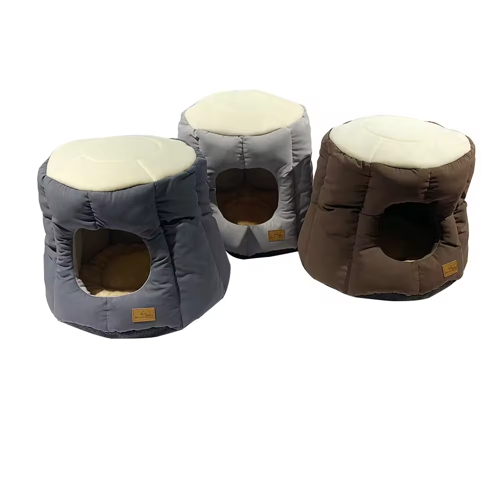 Warming Indoor Holes Comfy Calming Dog Cat Bed For Summer