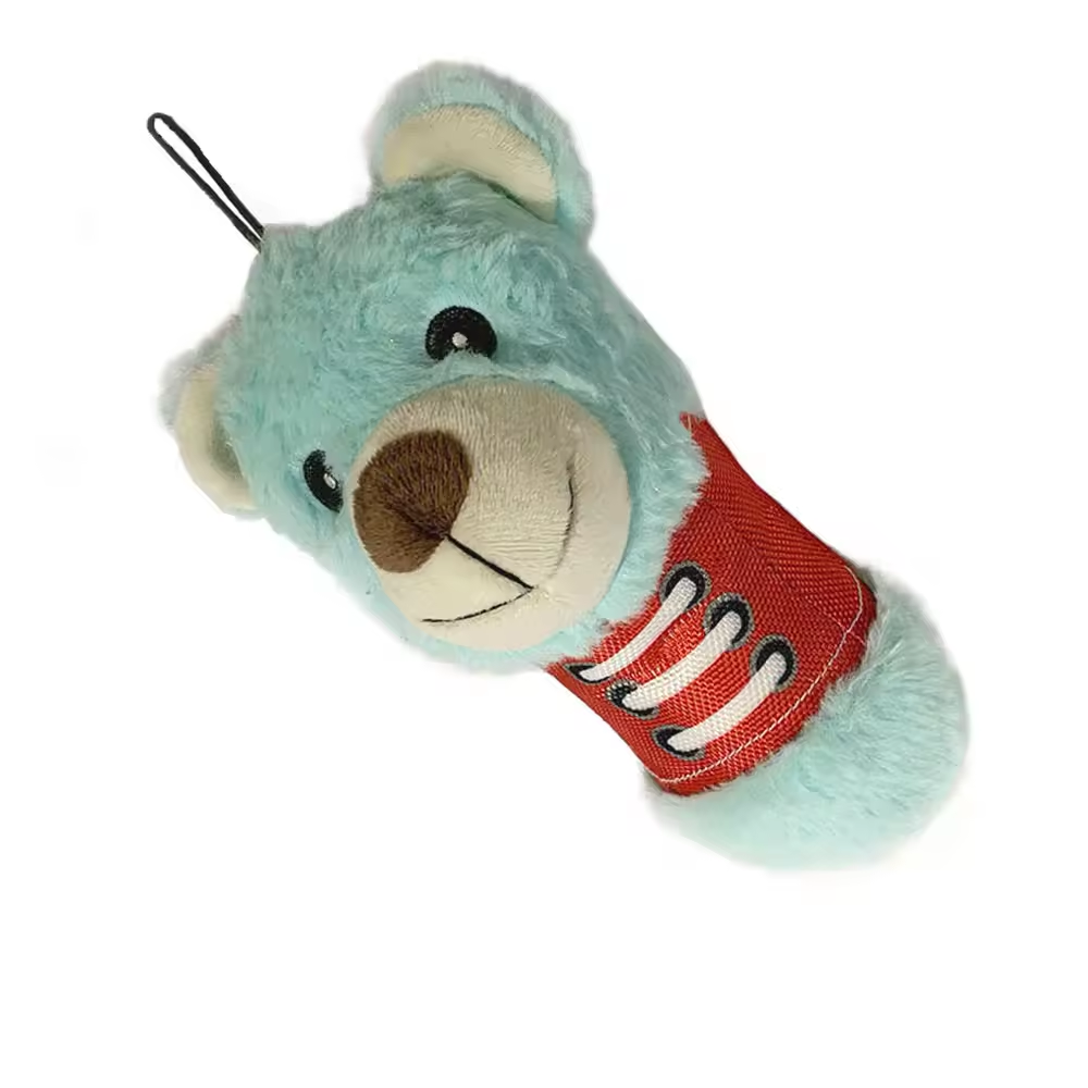 Custom Eco-Friendly Chew Plush Bears Interactive Tough Dog Toys