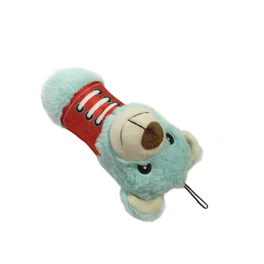 Custom Eco-Friendly Chew Plush Bears Interactive Tough Dog Toys